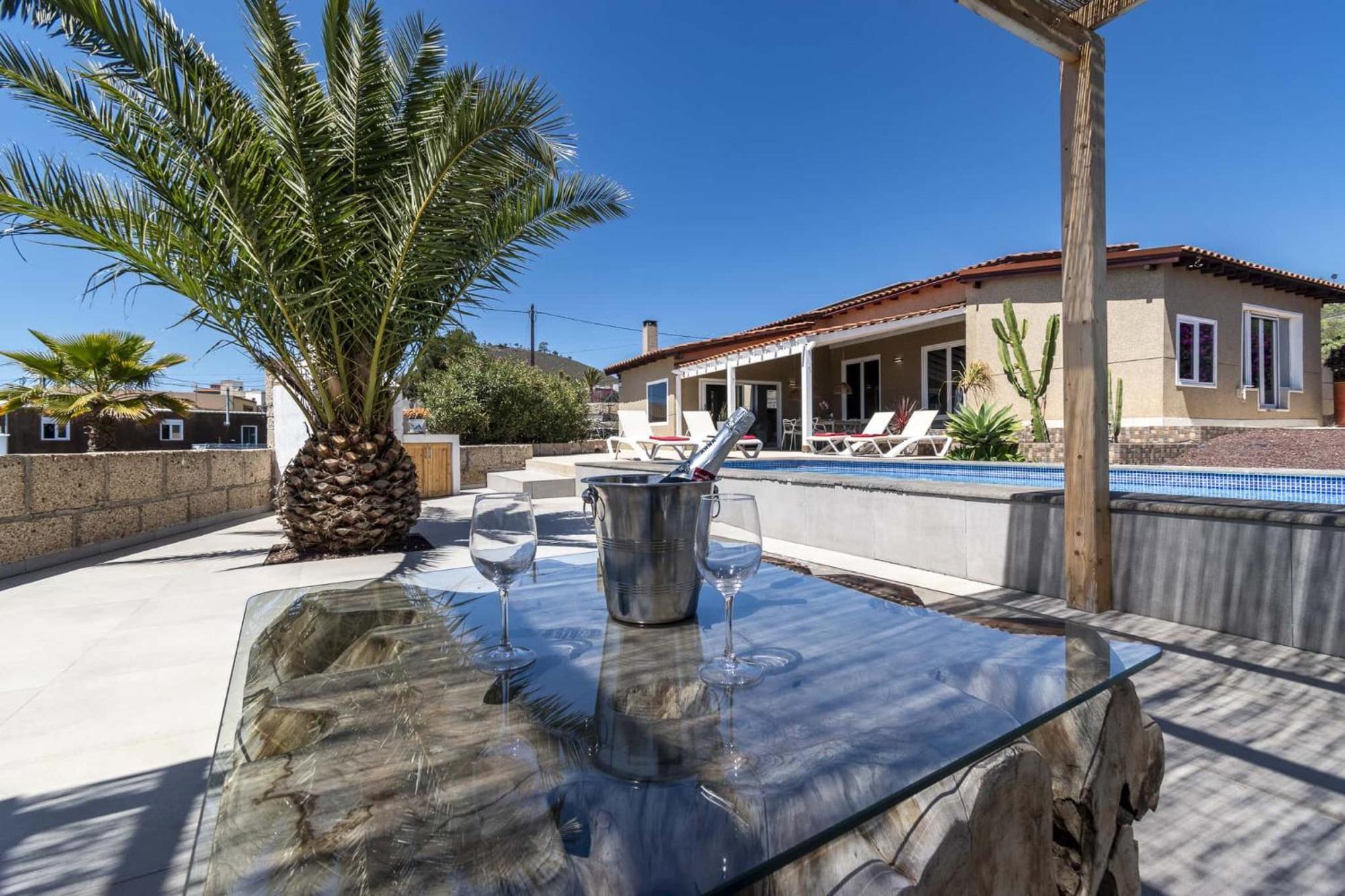 Casa Las Palmeras Granadilla de Abona Kültér fotó
